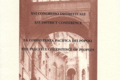 2000 - Congresso distrettuale