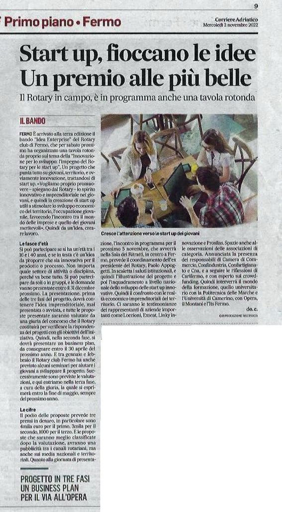 Corriere Adriatico - 02.11.2022