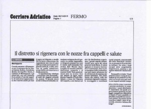 Corriere adriatico - cappello